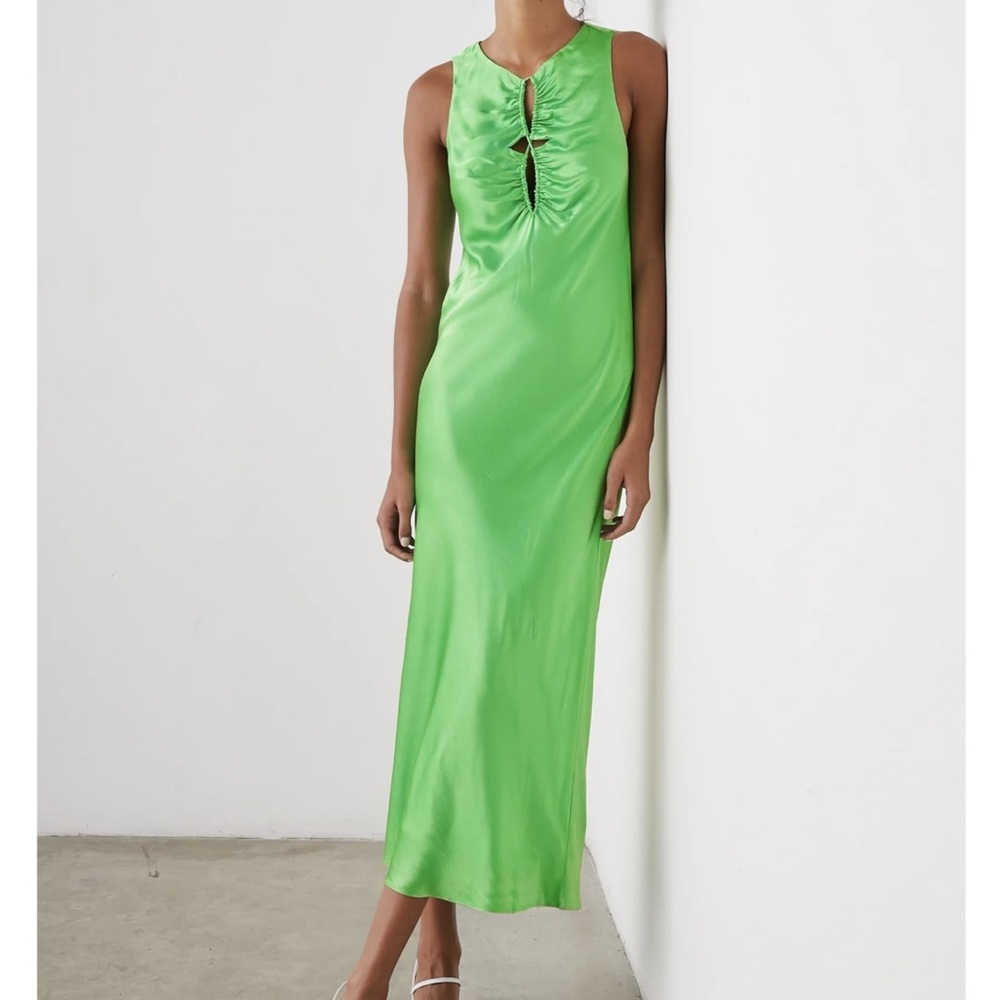 Rails Fiona Dress Vibrant Green XS
